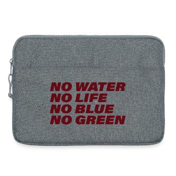 WATER - Laptop bag 15" - heather grey - Front