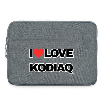I Love KODIAQ - Laptop bag 15" - heather grey - Front
