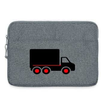 camion - Sacoche pour ordinateur portable 15 pouces - gris chiné - Devant