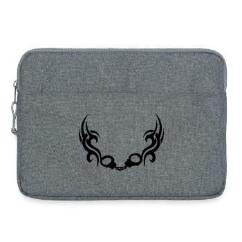 Hand-schellentrible - Laptop bag 15" - heather grey - Front