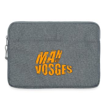 Mann vs Wilde Vogesen - Laptoptasche 15" - Grau meliert - Vorne