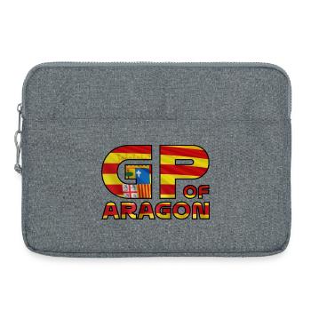 aragon_gp - Laptop bag 15" - heather grey - Front