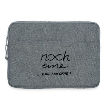 Autre... Pour être sûr 2 - Sacoche pour ordinateur portable 15 pouces - gris chiné - Devant