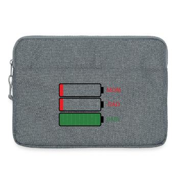 Energie eltern - Laptoptasche 15" - Grau meliert - Vorne