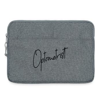 Ophthalmic Optics Optometry Optometrist - Laptop bag 15" - heather grey - Front