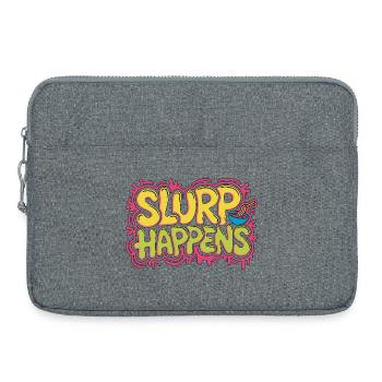 Ramen Slurp Happens Japanese Food Noodle Bowl - Laptoptasche 15" - Grau meliert - Vorne