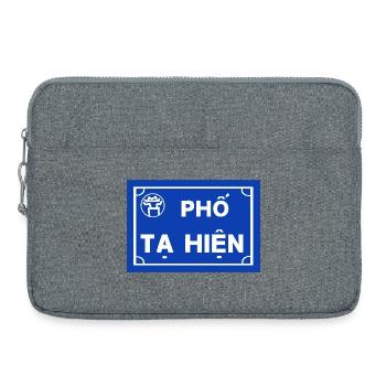 ta Hien Street Beer Street - Laptop bag 15" - heather grey - Front