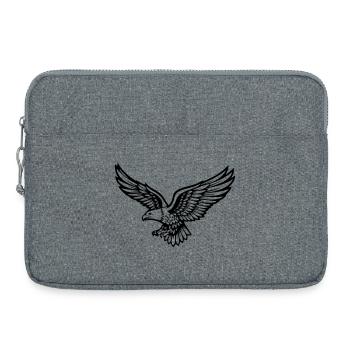 aigle - Sacoche pour ordinateur portable 15 pouces - gris chiné - Devant