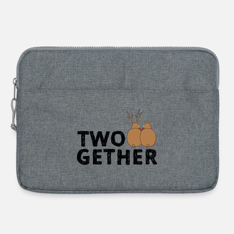 TWOGETHER - Laptoptasche 15" - Grau meliert