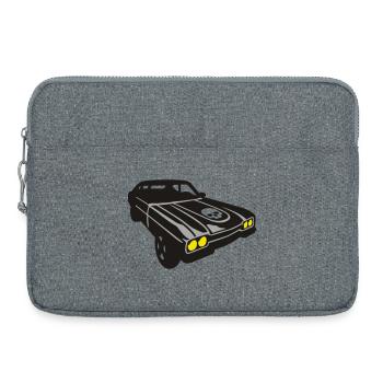 666 ride - Sacoche pour ordinateur portable 15 pouces - gris chiné - Devant