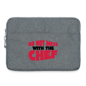 Chef - Laptoptasche 15" - Grau meliert - Vorne