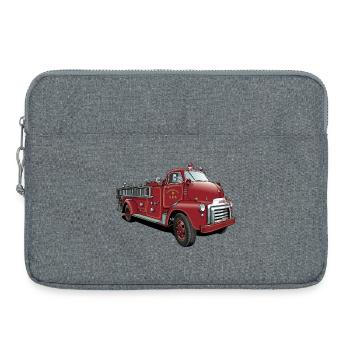 Pompiers des États-Unis - Sacoche pour ordinateur portable 15 pouces - gris chiné - Devant