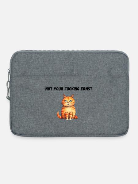 Not your fucking ernst - Laptoptasche 15" - Grau meliert