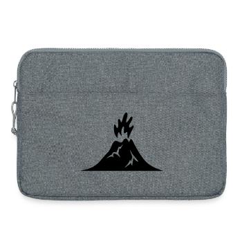Design Natur Lebendige Elemente - Laptoptasche 15" - Grau meliert - Vorne