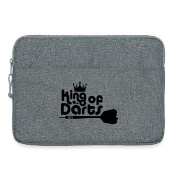darts - Laptop bag 15" - heather grey - Front