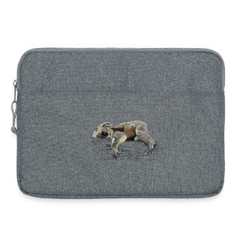 koala bear - Laptop bag 15" - heather grey - Front