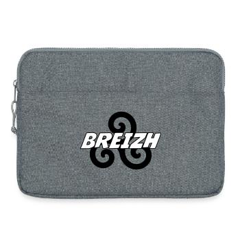 Breizh - Brittany - BZH - Laptop bag 15" - heather grey - Front