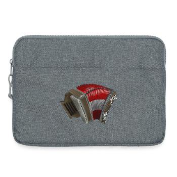 Styrian Harmonica - Austria | ZiachON! - Laptop bag 15" - heather grey - Front