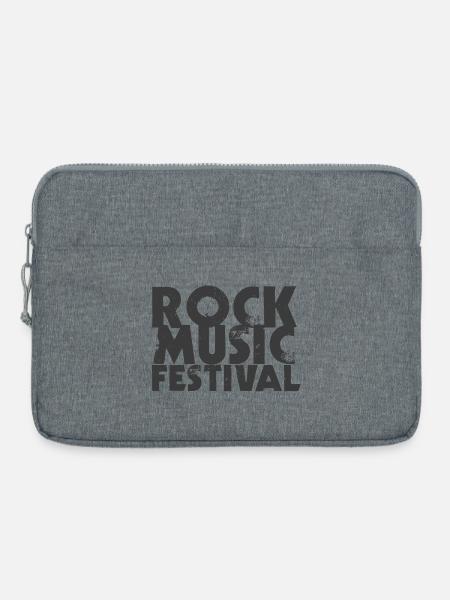 Rock Music Festival - Laptoptasche 15" - Grau meliert