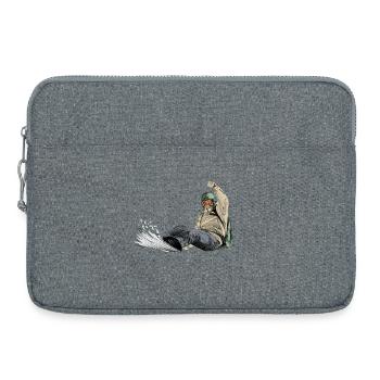 Freerider - Laptoptasche 15" - Grau meliert - Vorne