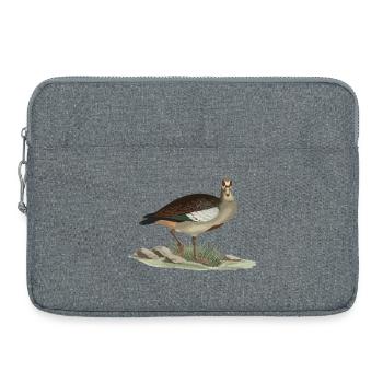 Style nature du canard terreux - Sacoche pour ordinateur portable 15 pouces - gris chiné - Devant