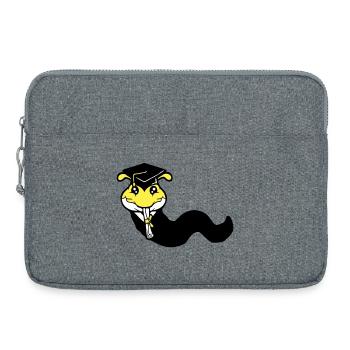 Caterpillar High School Graduation Passed College Worm - Laptop bag 15" - heather grey - Front