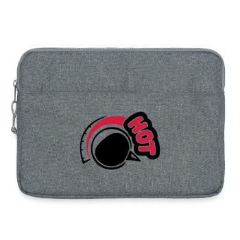 Hot - Laptop bag 15" - heather grey - Front