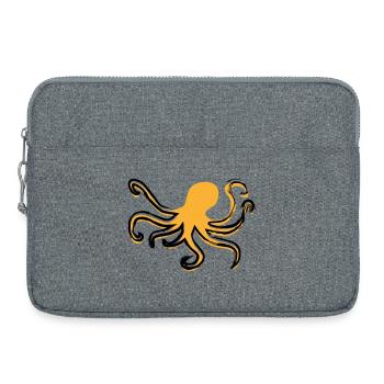 Octopus Style - Laptop bag 15" - heather grey - Front