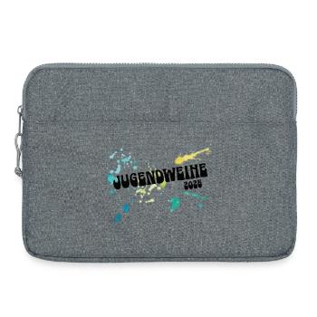 Jugendweihe 2026 Erwachsen Feier Ostdeutschland - Laptoptasche 15" - Grau meliert - Vorne