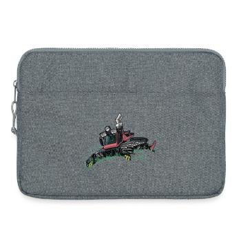 Chasse-neige 1056 - Sacoche pour ordinateur portable 15 pouces - gris chiné - Devant