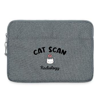 CAT SCAN Radio Manipulator Cat Radiology - Laptop bag 15" - heather grey - Front