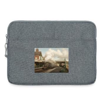 Ère de la vapeur Kingscote - Sacoche pour ordinateur portable 15 pouces - gris chiné - Devant