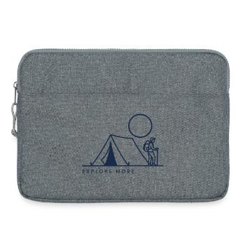Explore More - Laptoptasche 15" - Grau meliert - Vorne