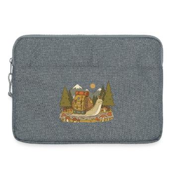 Forest Trail Backpacking Adventure - Laptop bag 15" - heather grey - Front