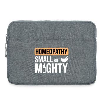 Certified Clinical Dilution Specialist Apparel  - Laptop bag 15" - heather grey - Front