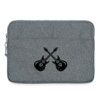 E-Gitarre - Laptoptasche 15" - Grau meliert - Vorne