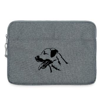 Kangal head - Laptop bag 15" - heather grey - Front