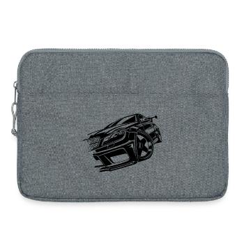 Car Automobile Racing Car Car Lover Statement - Laptop bag 15" - heather grey - Front