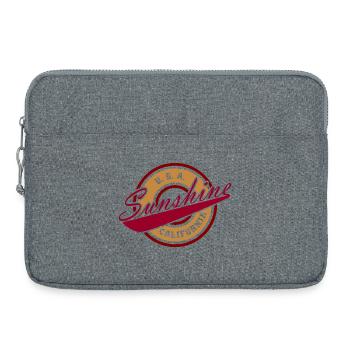 NERDY forever - Sunshine California - Laptoptasche 15" - Grau meliert - Vorne