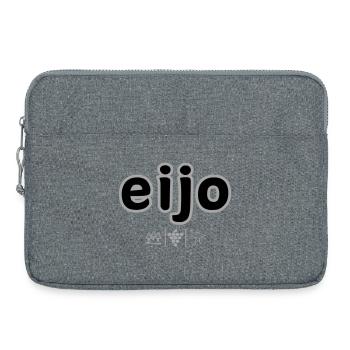 Eijo - Laptoptasche 15" - Grau meliert - Vorne