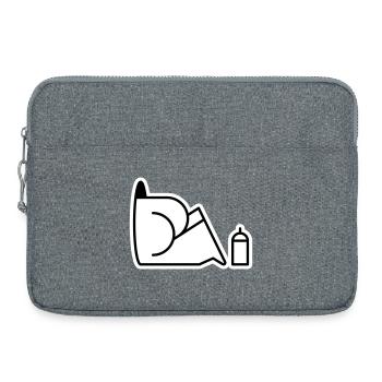 À la recherche de boîtes - Sacoche pour ordinateur portable 15 pouces - gris chiné - Devant