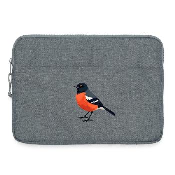 Gimpel Vogel - Laptoptasche 15" - Grau meliert - Vorne