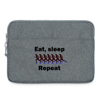 Runners and joggers - Laptop bag 15" - heather grey - Front