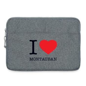 I LOVE MONTAUBAN - Laptoptasche 15" - Grau meliert - Vorne