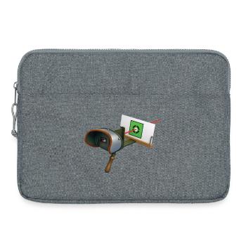 STEREOSCOPE - geek & scifi - Sacoche pour ordinateur portable 15 pouces - gris chiné - Devant