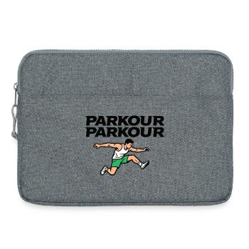 Parkour Freerunning - Laptop bag 15" - heather grey - Front