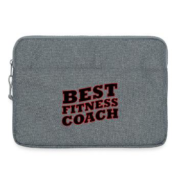 Fitness Coach Sport Trainer Gym - Sacoche pour ordinateur portable 15 pouces - gris chiné - Devant