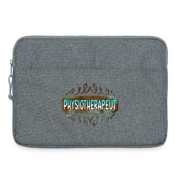 Physiotherapeut - Laptoptasche 15" - Grau meliert - Vorne