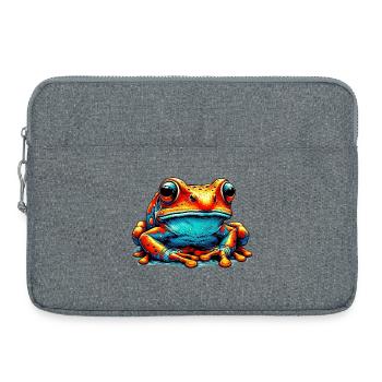Frog - Laptop bag 15" - heather grey - Front