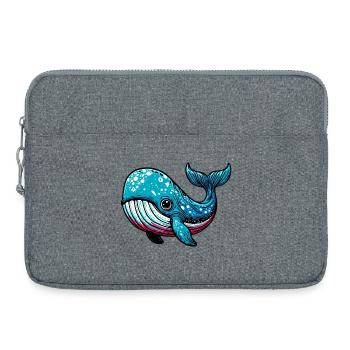Wal - Laptoptasche 15" - Grau meliert - Vorne